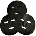 OEM dry 50gsm soft and strong fabric Bamboo charcoal mask face sheet dry bio cellulose face mask